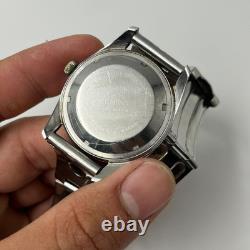 Vintage Swiss Automatic BCI Watch Men's Rare Bank Promo Rue de la Confédérat