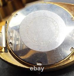 Vintage Swiss Gruen Precision Automatic 25 Jewels Gold Tone Mens Watch-Rare