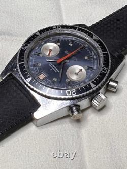 Vintage Swiss Jumbo Cauny Prima Chronograph Diver Valjoux 7734 Rare Model Vintage Swiss Jumbo Cauny Prima Chronograph Diver Valjoux 7734 Rare Model