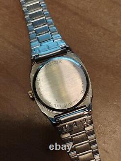 Vintage Swiss Made Jostens Watch In Case Usable Very Nice Need Battery Rare HTF