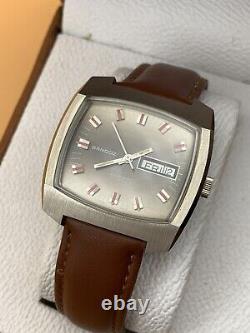 Vintage Swiss SANDOZ INCABLOC Automatic 25 Jewels Watch 1970'S Rare