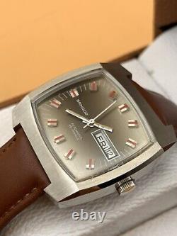 Vintage Swiss SANDOZ INCABLOC Automatic 25 Jewels Watch 1970'S Rare