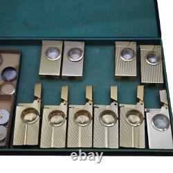 Vintage Swiss Stock Watch Lighter F Or Repair Spare Part Rare Collectible