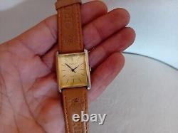 Vintage Tanus watch Tank mechanic Swiss watch 1970s Rare Watch