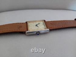 Vintage Tanus watch Tank mechanic Swiss watch 1970s Rare Watch