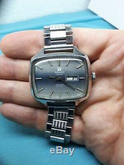Vintage Tissot Seastar Seven Automatic Wrist Watch Mens Nice Dial Swiss Ss Rare
