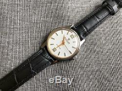 Vintage Tissot White SEASTAR White Dial Gents Manual Wind Watch, Rare, Swiss