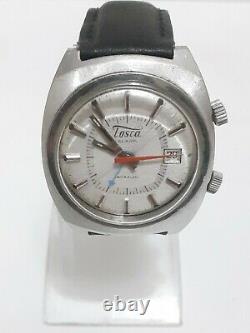 Vintage Tosca Alarm Watch Swiss Made 1970 Very Rare