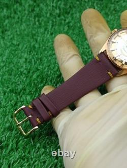 Vintage Tramway 17 Jewels Swiss Made Mechanical Men Watch Date Gold Plated RARE