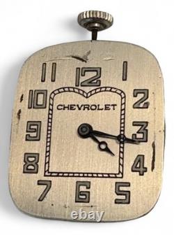 Vintage Ultra Rare 1927 Chevrolet Radiator Quota Award H. Didisheim Swiss Watch