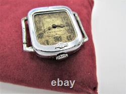 Vintage Ultra Rare 1927 Chevrolet Radiator Quota Award H. Didisheim Swiss Watch