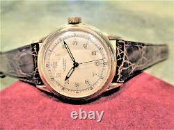 Vintage Ultra Rare 1940's Universal Geneve Solid 14K 585 Cal. 263 Swiss Watch