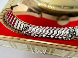 Vintage Ultra Rare Gents Benrus Citation Swiss Sub Second Slim Cross Hair Watch