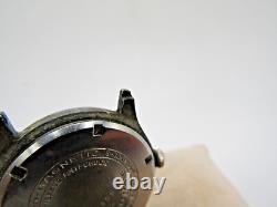 Vintage Ultra Rare WWII Record Sport Military Cal 107 Watch Swiss Brevet Repair