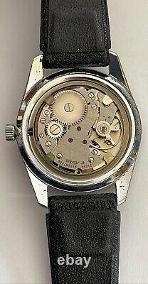 Vintage Ultra rare SOLAR Diver watch 17 Jewels Incabloc Swiss 5ATM TESTED BLACK