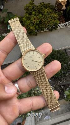 Vintage Unisex Bulova Accutron P1 Swiss Quartz Cobra Bracelet Rare Working Watch