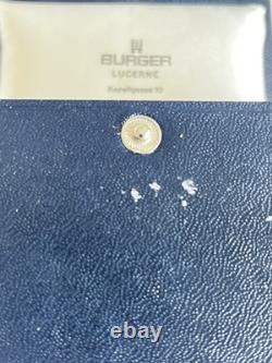 Vintage V Buesche Girod Swiss travel clock RARE FIND