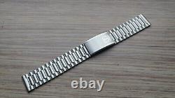 Vintage VERY RARE 1970s Tissot NSA Stainless Steel Bracelet Swiss Made Excellent