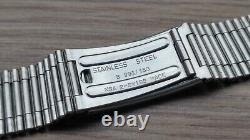 Vintage VERY RARE 1970s Tissot NSA Stainless Steel Bracelet Swiss Made Excellent