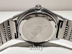 Vintage Very Rare Collectible Swiss All St. Steel Men's Quartz Watch Otron 7j