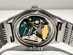 Vintage Very Rare Collectible Swiss All St. Steel Men's Quartz Watch Otron 7j