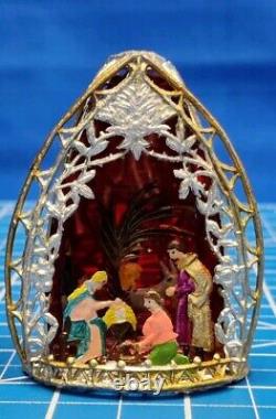 Vintage Very Rare, In America, Mini Nativity Swiss Made 42340