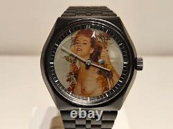 Vintage Very Rare Mystery Erotic Dial Men's Swiss Mechanical Watch Buler