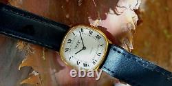 Vintage Vetta watch Tank mechanic Swiss watch Gold plated 1970s Rare Watch