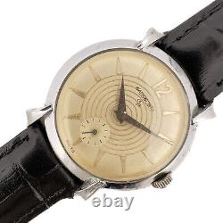 Vintage Wadsworth Men's Mechanical Wristwatch AS 1124 D Swiss Rare Circle Dial