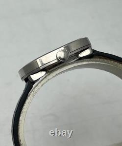 Vintage Waltham Maxim Vip Manual Winding Rare Blue Dial Dress Swiss Made Watch