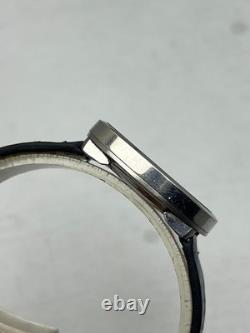 Vintage Waltham Maxim Vip Manual Winding Rare Blue Dial Dress Swiss Made Watch