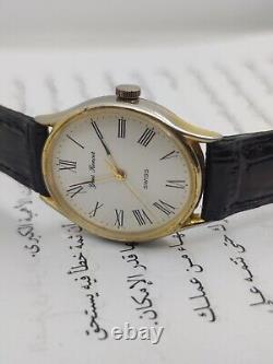 Vintage Watch Baignoire Swiss Made Manual Wind Yves Renoir Chiffres Romains Rare