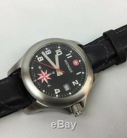 Vintage Wenger Watch Swiss Army 7203X Mens Compass RARE