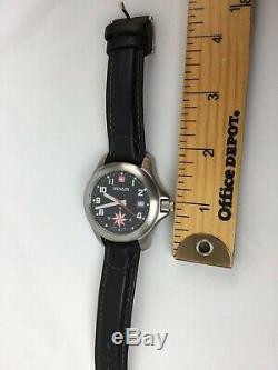 Vintage Wenger Watch Swiss Army 7203X Mens Compass RARE