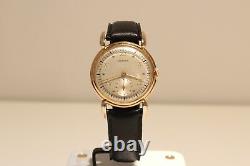 Vintage Ww2 Era Rare Beautiful Swiss Gold Plated Men's Mechanical Watch Orfina