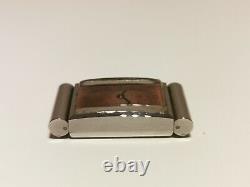 Vintage Ww2 Era Rare Swiss Rectangular Tank Ladies Mechanical Watch Paul Buhre