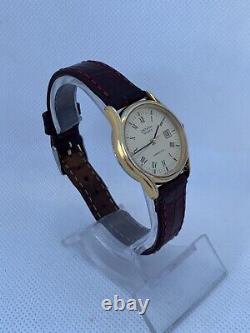 Vintage Zenith Cosmopolitan Wrist Watch Ladies Rare Old Quartz 1970's Swiss