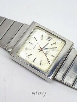 Vintage Zenith Defy Automatic Watch Swiss Men's Steel Date Rare Ref 02.0440.456