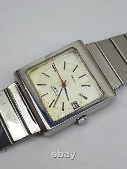 Vintage Zenith Defy Automatic Watch Swiss Men's Steel Date Rare Ref 02.0440.456