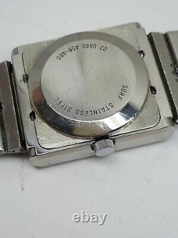 Vintage Zenith Defy Automatic Watch Swiss Men's Steel Date Rare Ref 02.0440.456