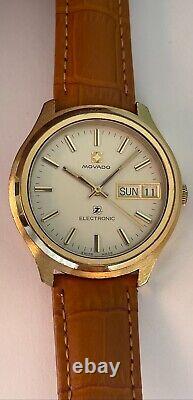 Vintage Zenith Movado Electronic Watch Swiss Zenith 505 20.0030.505 Tuning Fork