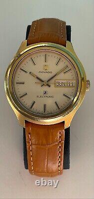 Vintage Zenith Movado Electronic Watch Swiss Zenith 505 20.0030.505 Tuning Fork