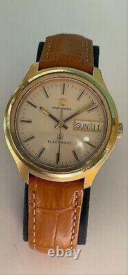 Vintage Zenith Movado Electronic Watch Swiss Zenith 505 20.0030.505 Tuning Fork