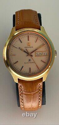 Vintage Zenith Movado Electronic Watch Swiss Zenith 505 20.0030.505 Tuning Fork