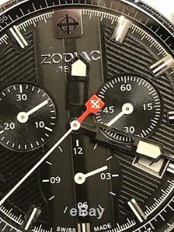 Vintage Zodiac Shelby Sea Dragon Men's Chronograph ZO2116 Swiss Quartz Rare