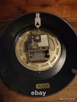 Vintage modernist Rare Secticon Wall clock Art Deco Swiss by Angelo Mangiarotti