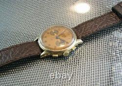 Vintage, rare CHRONOGRAPH TEVO W C. O. Landeron. 17 Jewels. 50'. Swiss