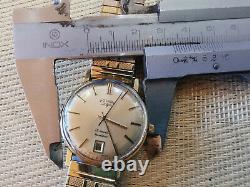 Vintage rare GOLD PLATED MEN watch swiss ROTARY