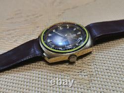 Vintage rare SWISS MADE GOLD PLATED MEN watch SORNA- 21 JEWELS