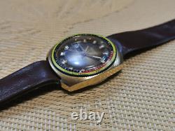 Vintage rare SWISS MADE GOLD PLATED MEN watch SORNA- 21 JEWELS